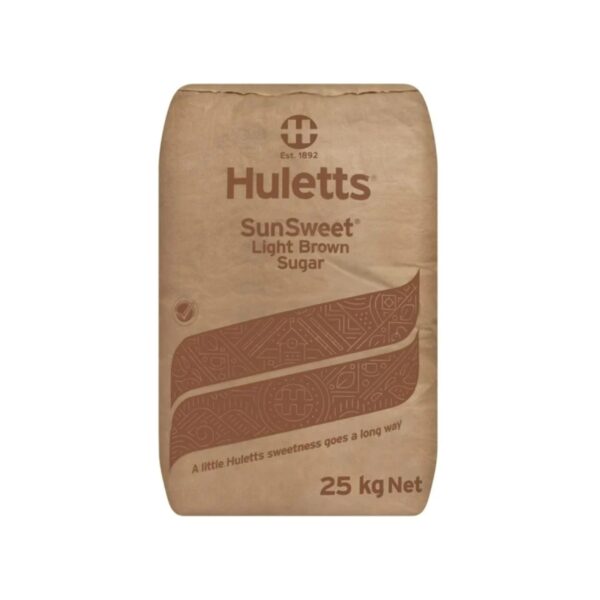 SUGAR BROWN 25KG HULETTS