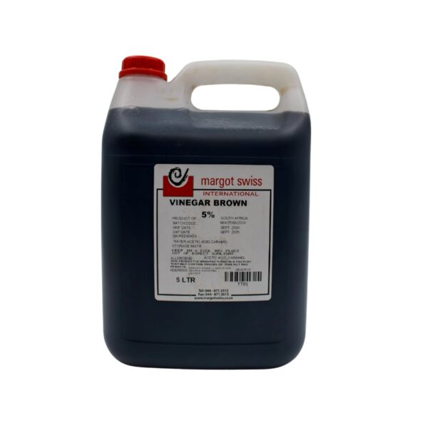 VINEGAR BROWN 5% 5LT MARGOT SWISS