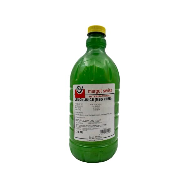 LEMON JUICE 2LT MARGOT SWISS
