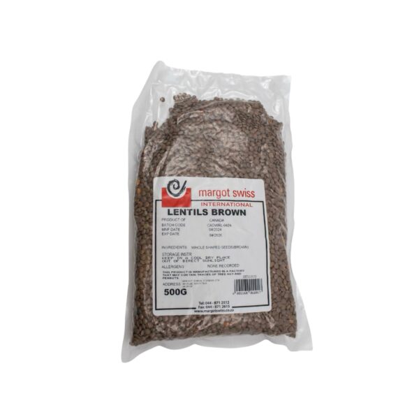 LENTILS BROWN 500gr