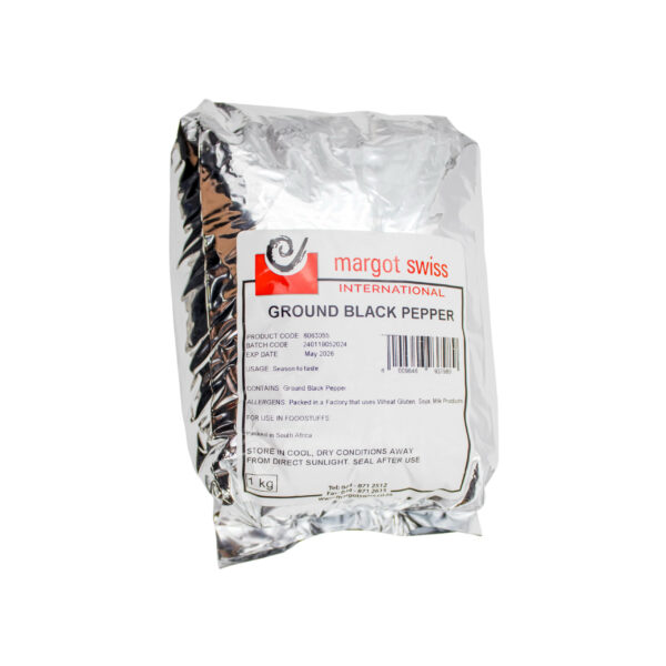 SPICES PEPPER BLACK GROUND 1KG