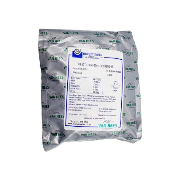 SPICES BOEREWORS HOMESTYLE 1 1KG