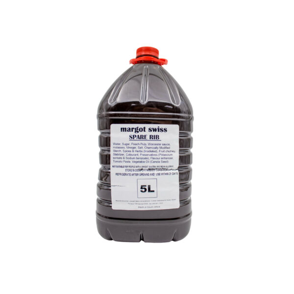 SAUCES SPARE RIB MARINADE 5LT ST