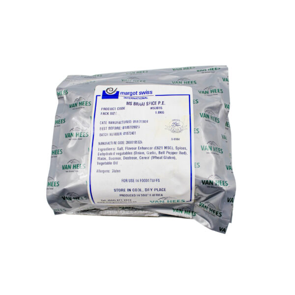 SPICES PE BRAAI 1KG MARGOT SWISS
