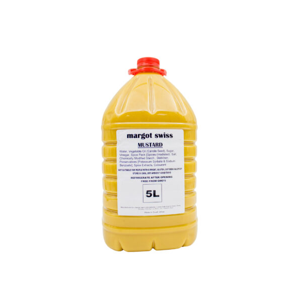SAUCES MUSTARD POURABLE 5LT ST