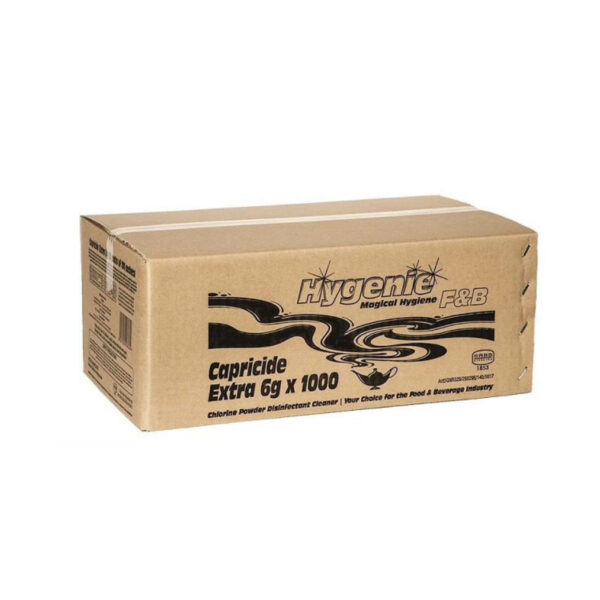 BLEACH SACHETS CAPRICIDE 100x6gr HYGENIE