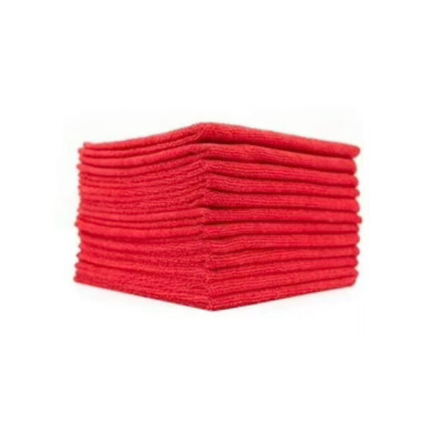 CLOTH MICROFIBRE RED 40X40 200gsm   each
