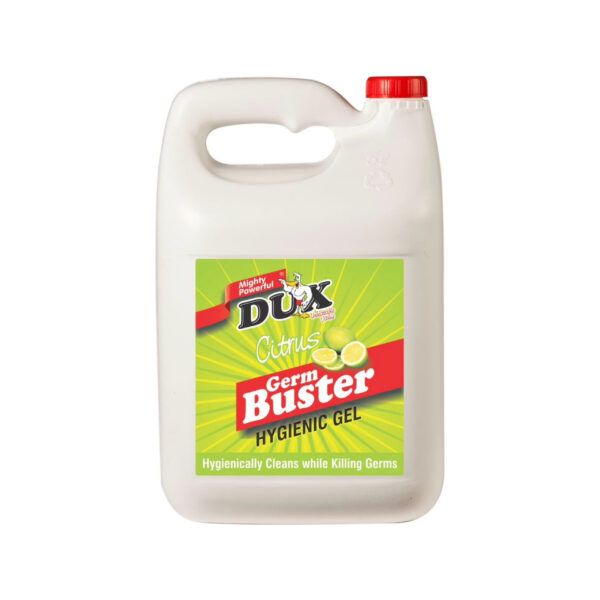 DISINFECTANT CLEANER GERM BUSTER CITRUS 5LT DUX