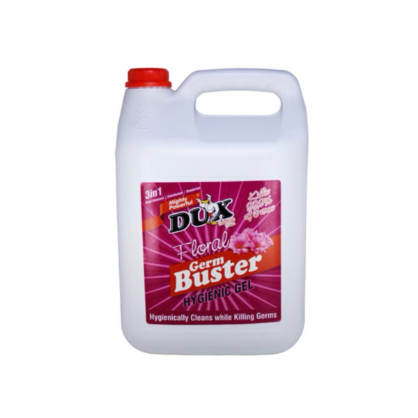 DISINFECTANT CLEANER GERM BUSTER FLORAL 5LT DUX