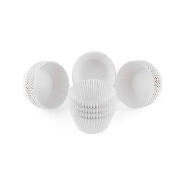 CUPS MUFFIN 14/12 WHITE 100