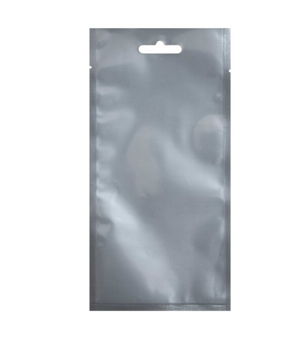 BAGS V/POUCH SILVER E/SLOT & T/NICK 130x175 100