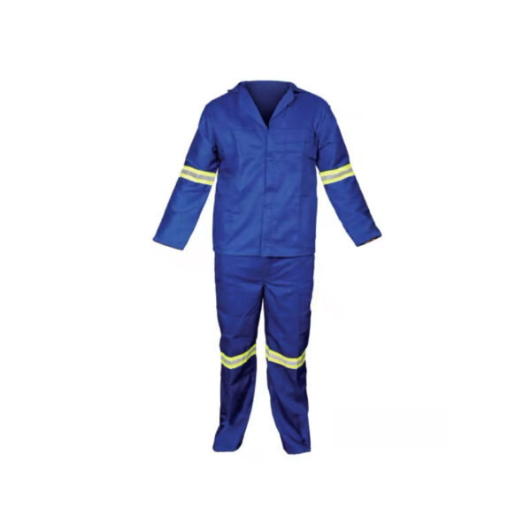 OVERALLS 2PIECE R/BLUE REFL SIZE 46
