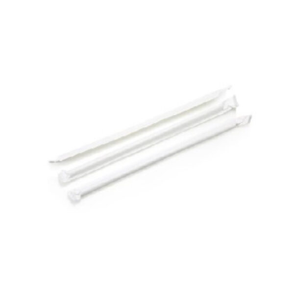 STRAWS MILKSHAKE WRAPPED 6mm 2000