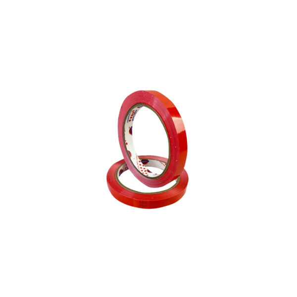 TAPE 12mmx50m PVC RED 1