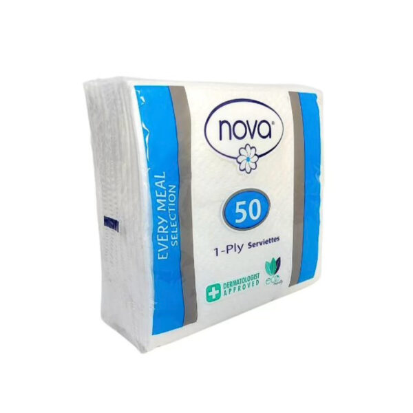 SERVIETTES 1 PLY 50