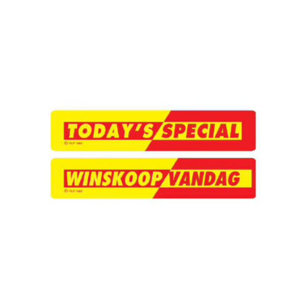 LABEL PLP TODAY'S SPECIAL 2000