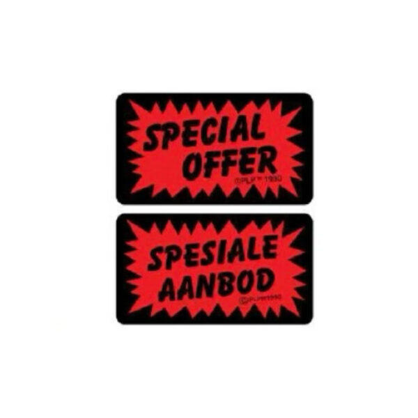 LABEL PLP SPECIAL OFFER RED 1000