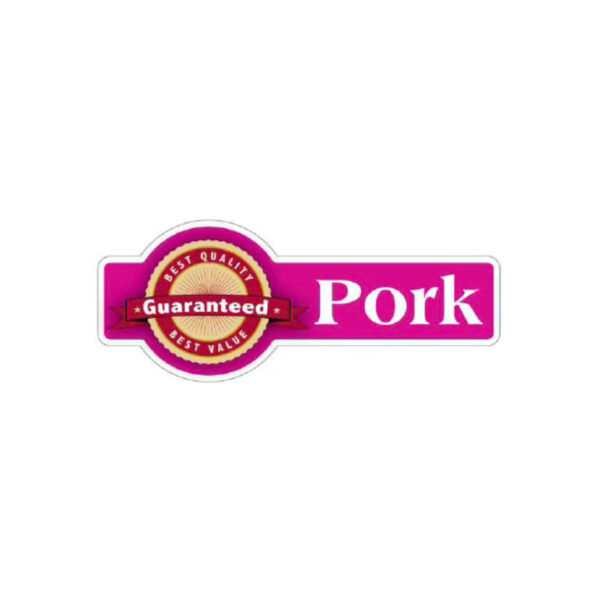 LABEL PLP PORK (GUARANTEED)  1000