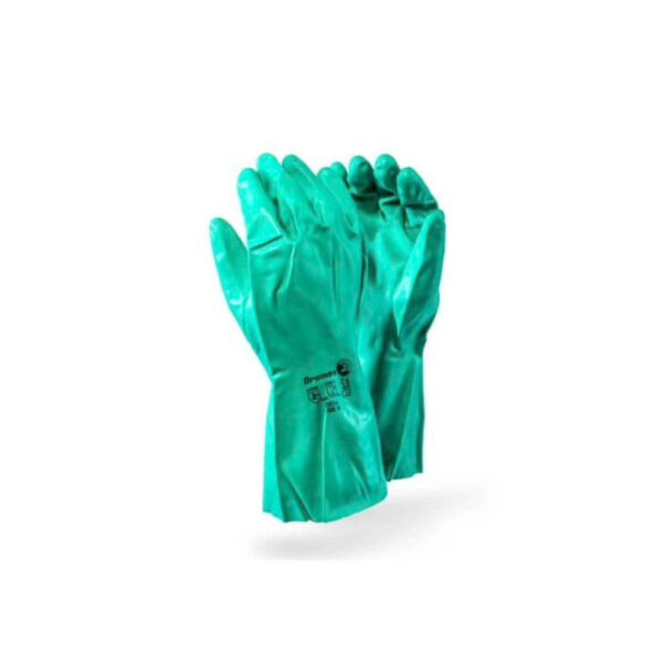 GLOVES NITRILE GREEN  7