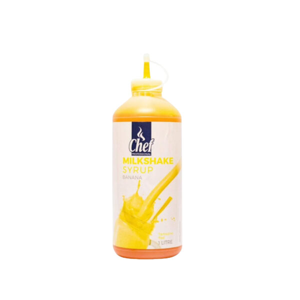 MILKSHAKE SYRUP BANANA 1LT