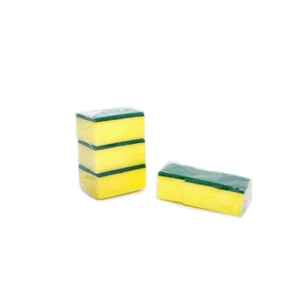 SCOURER SPONGE 75mmx55mmx3