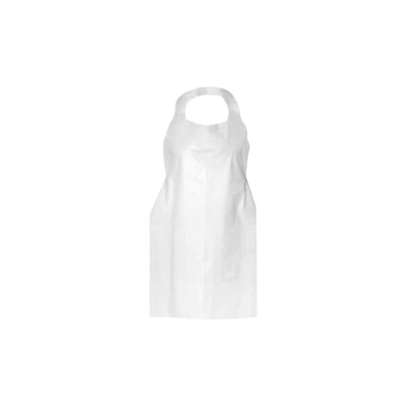 DISPOSABLE APRON WHITE 640x1 000x20mic 1000