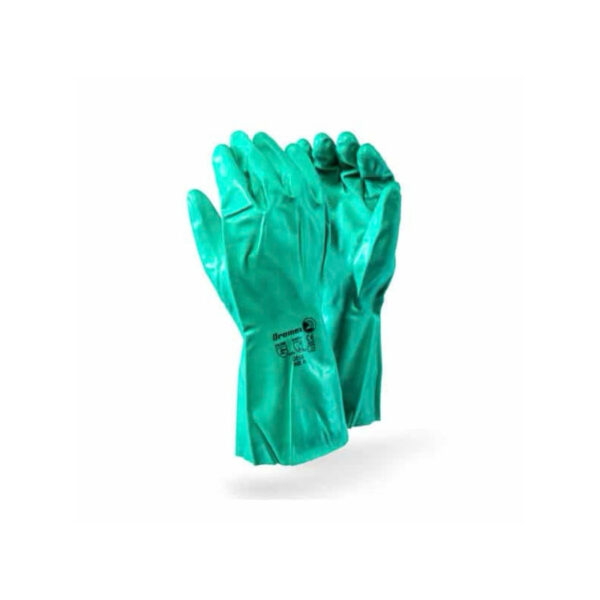 GLOVES NITRILE GREEN  8