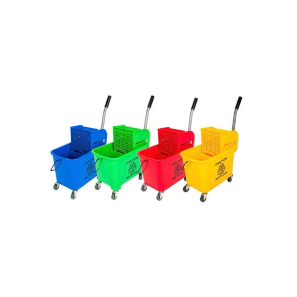 TROLLEY BUCKET & WRINGER ECONO 20LT