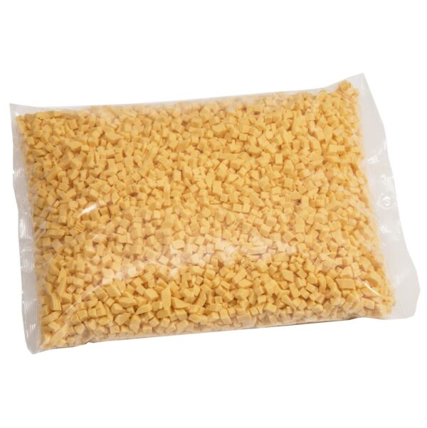 CHEESE LOW MELT CHEDDAR DICED PLAIN 5KG