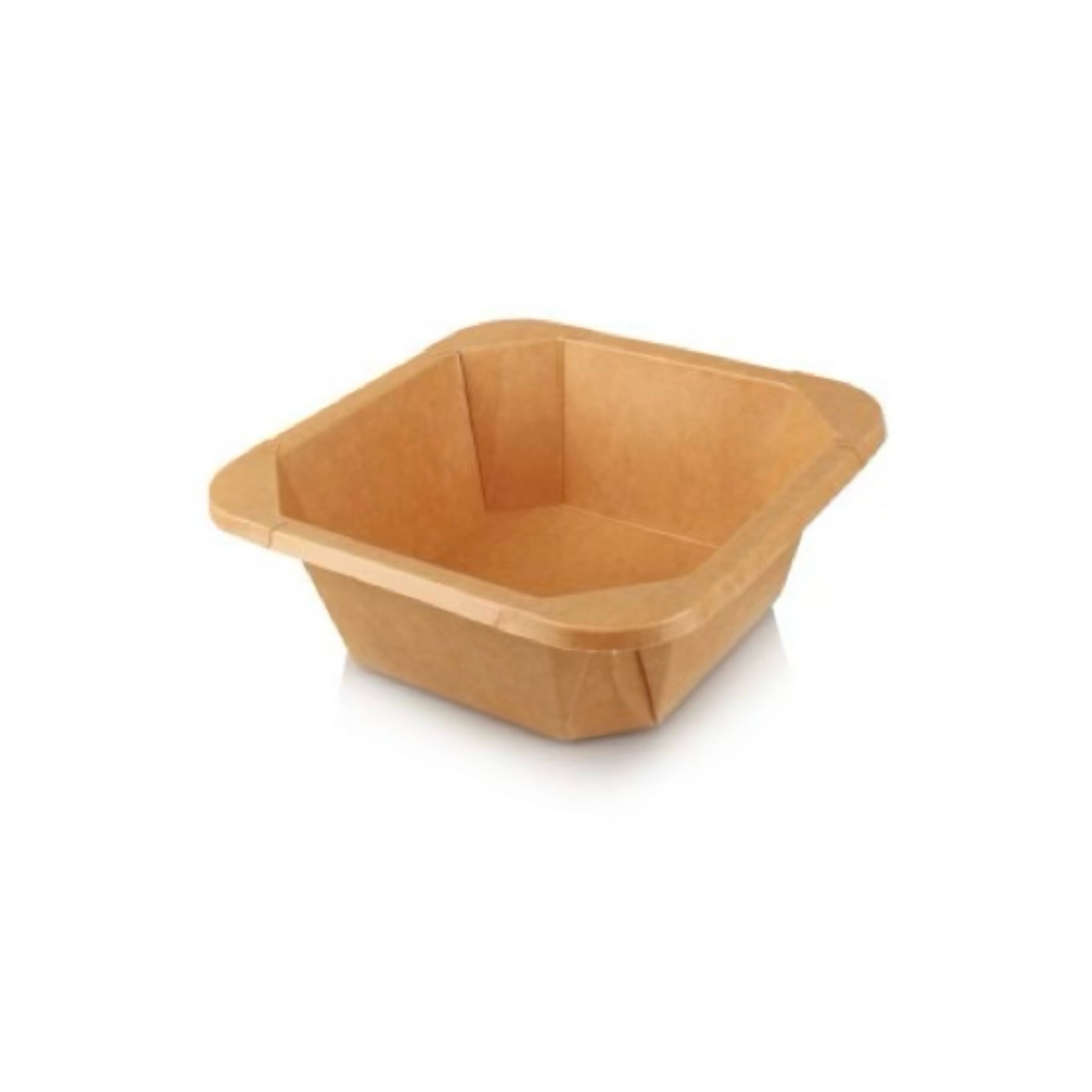 FOOD BOX SQUARE PAPER KRAFT 750ml (1PE) 50